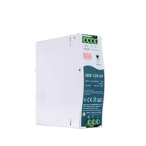 SDR-120-48 120 وات سكة DIN صناعية ذات مخرج واحد مع وظيفة PFC SDR-120 48V 2.5A in Saudi Arabia