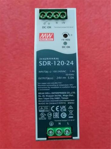 SDR-120-48 120 وات سكة DIN صناعية ذات مخرج واحد مع وظيفة PFC SDR-120 48V 2.5A in Saudi Arabia