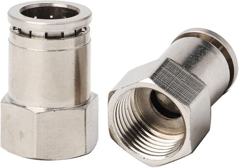 PCF Quick Plugs Pneumatic Connector Straight Through Inner Wire 1/2/3/4 Tap Air Pipe 6/8/10/12/16mm 1Pcs(PCF8-02) in Saudi Arabia