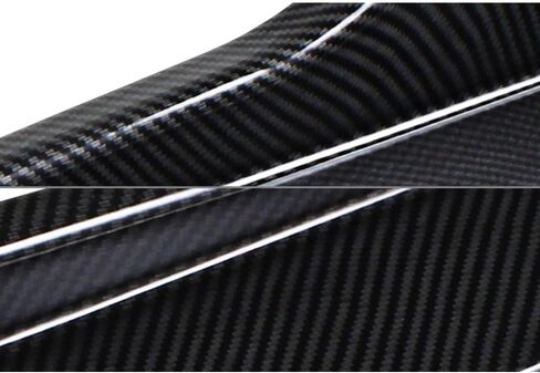 Q1-TECH، 5 قطع من الشفة الأمامية + تنورة جانبية Rocker Winglet Canard Diffuser Wing متوافق مع طراز 2025-2027 Toyota Camry SE/XSE، مقسم الشفة الأمامية ABS (أسود لامع) in Saudi Arabia