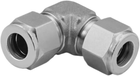 تركيب الكوع من الفولاذ المقاوم للصدأ SS-300-9 مقاس 3/16 بوصة in Kuwait