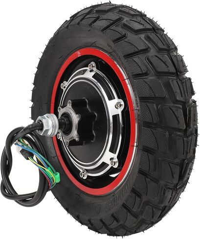 Bnineteenteam Electric Scooter Hub Motor, 10 Inch 48V 800W Pneumatic Tires Aluminum Alloy Hub Motor for Electric Scooter Enthusiasts in Saudi Arabia