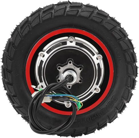 Bnineteenteam Electric Scooter Hub Motor, 10 Inch 48V 800W Pneumatic Tires Aluminum Alloy Hub Motor for Electric Scooter Enthusiasts in Saudi Arabia