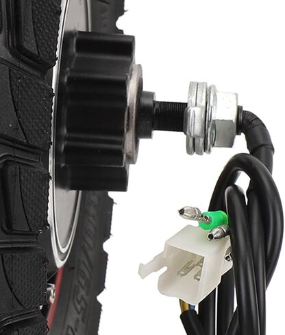 Bnineteenteam Electric Scooter Hub Motor, 10 Inch 48V 800W Pneumatic Tires Aluminum Alloy Hub Motor for Electric Scooter Enthusiasts in Saudi Arabia