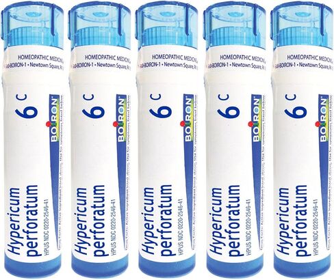 Boiron Hypericum Perforatum 6C، الطب المثلي لألم الأعصاب (عبوة من 5) in Saudi Arabia