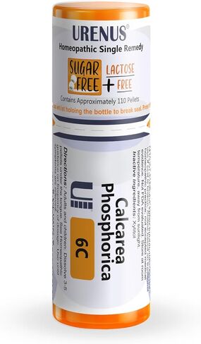 Calcarea Phosphorica 1M Sugar Free Lactose Free Homeopathic Remedy 110 Pellets, Urenus in Saudi Arabia
