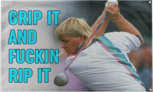 Banger - Grip it and Fuckin Rip it Motivational Inspirational Office Gym Dorm Wall Decor Design on a 3X5 Feet Flag with 4 Grommets for Easy Hanging. Authentic BANGER FLAG in Saudi Arabia