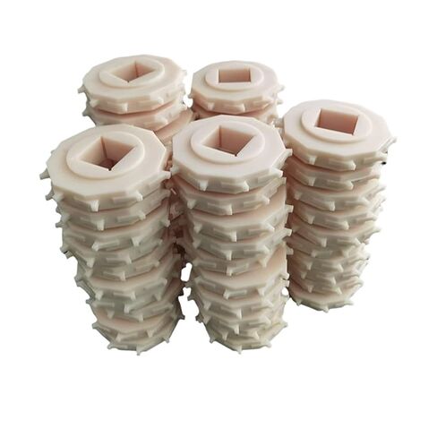 Nylon Special-Shaped Parts, Lifting Machinery, Nylon Transmission Wheel, Oil-containing Nylon helical Gear, MC Nylon Gear in Saudi Arabia