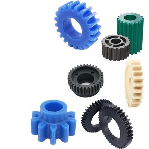 Nylon Gear Processing Plastic POM Cylindrical Straight Bevel Gear 1 Mold 2 Mold 3 Mold Transmission Gear in Saudi Arabia
