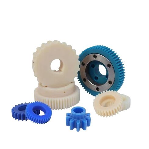 Nylon Gear Processing Plastic POM Cylindrical Straight Bevel Gear 1 Mold 2 Mold 3 Mold Transmission Gear in Saudi Arabia