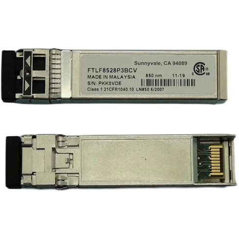 1 قطعة FTLF8528P3BCV 8GB SFP + SW 850nm 300m وحدة إرسال واستقبال قناة الألياف 8g sfp جهاز الإرسال والاستقبال/8g sfp الألياف التبديل in Saudi Arabia