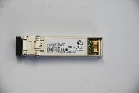 1Pcs 10GB 40KM Fiber Module Sfp FTLX1671D3BCL/1550NM 40KM 10G General Fiber Optical Module in Saudi Arabia