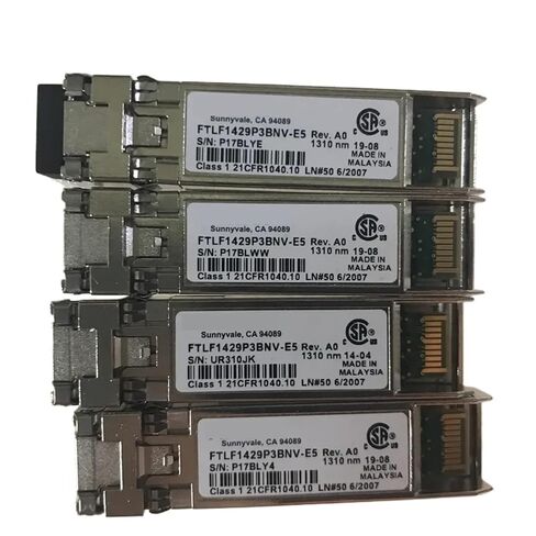 1Pcs SFP 16G/FTLF1429P3BNV-E5 16G 1310nm SFP+/Network Adapter Switch Optical Fiber Module/finisar 16g Transceiver Single Mode in Saudi Arabia