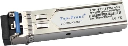 الوحدة الضوئية TOP-SFP-622M-40D: الوحدة الضوئية جيجابت 622M 40km متوافقة تمامًا in Kuwait