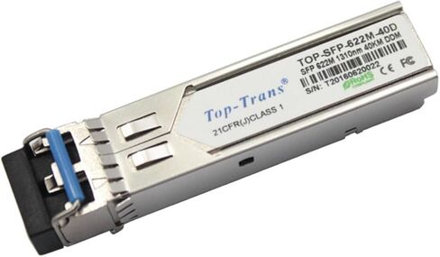 الوحدة الضوئية TOP-SFP-622M-40D: الوحدة الضوئية جيجابت 622M 40km متوافقة تمامًا in Kuwait