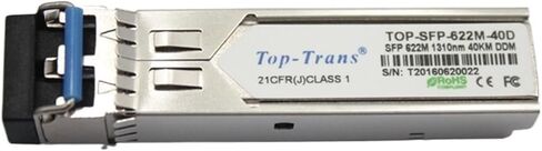 الوحدة الضوئية TOP-SFP-622M-40D: الوحدة الضوئية جيجابت 622M 40km متوافقة تمامًا in Kuwait