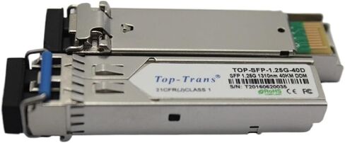 الوحدة الضوئية TOP-SFP-1.25G-40D: الوحدة الضوئية جيجابت 1.25 جيجابت 40 كم متوافقة تمامًا in Kuwait