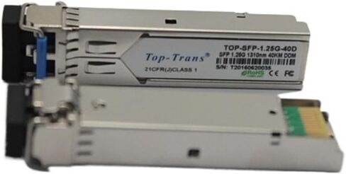 الوحدة الضوئية TOP-SFP-1.25G-40D: الوحدة الضوئية جيجابت 1.25 جيجابت 40 كم متوافقة تمامًا in Kuwait