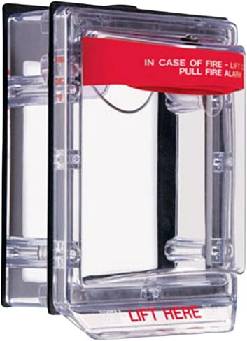 STI-1155 - Clear Polycarbonate Pull Station Cover Outdoor Weatherproof in Saudi Arabia