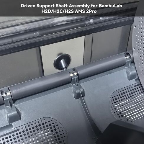 Immdinogo Driven Support Shaft Assembly for BambuLab H2D/H2C/H2S AMS 2Pro: Feeding Funnel Roller Replacement to Drive Filament Spool Rolling 3D Printer Accessories in Saudi Arabia