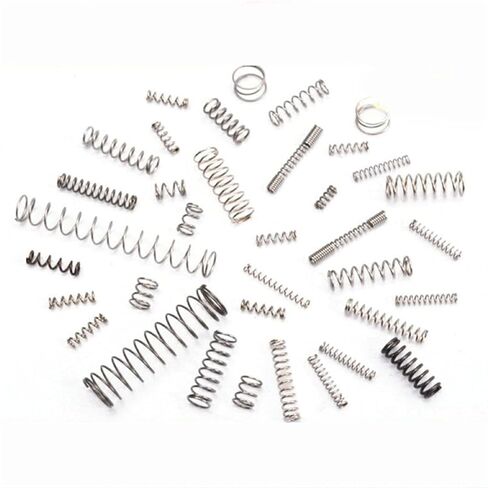 10pcs 304 Stainless Steel Spring Small Wire Diameter 0.2mm, 2-6mm Length 5-50mm(4mm,40mm) in Saudi Arabia