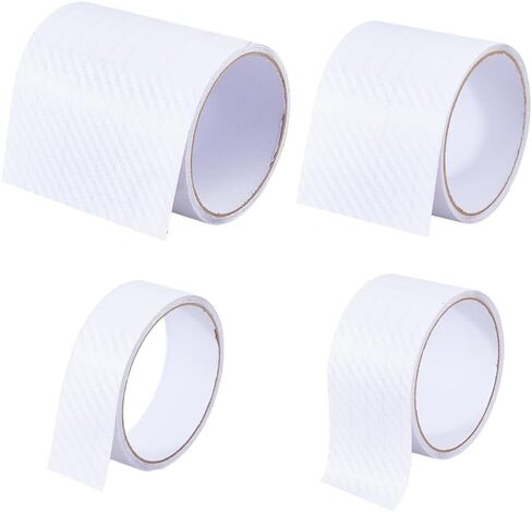 SUPERFINDINGS 4 Roll 20M Bike Frame Protection Tape Bicycle Frame Protector Sticker 30/50/70/100mm Width PVC Mountain Bike Frame Guard Chainstay Protector Carbon Filter Pattern for Gravel MTB in Saudi Arabia