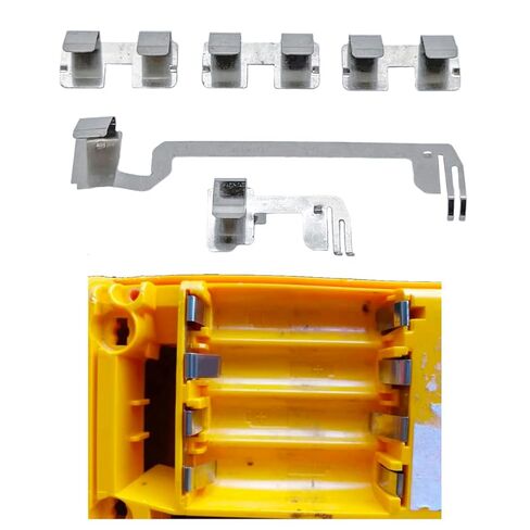 Battery Compartment Contact Piece Replacement for Fluke 187 189 725 726 87/89 4 Generation Multimeter Battery Spring Contact Plate/Batteries Holder Fixing Clip in Saudi Arabia