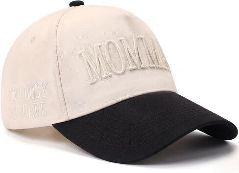 Mommin Trucker Hat, Mothers Day Mom Gifts for Women Baseball Baps Two-Tone Embroidery Mama Hats for Casual Wear in Saudi Arabia
