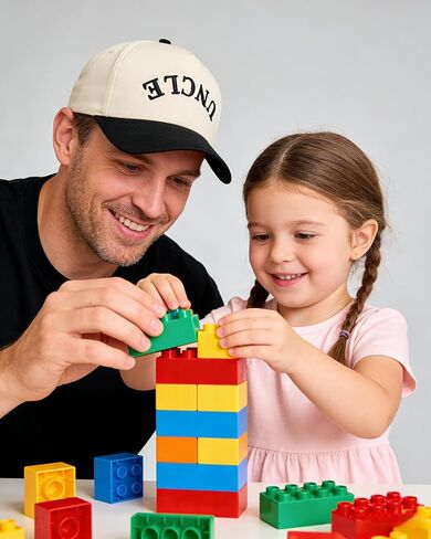 Upside Down Uncle Hat, Pregnancy Announcement Gifts for Uncle, Funny Fathers Day Birthday Gift from Niece & Nephew in Saudi Arabia