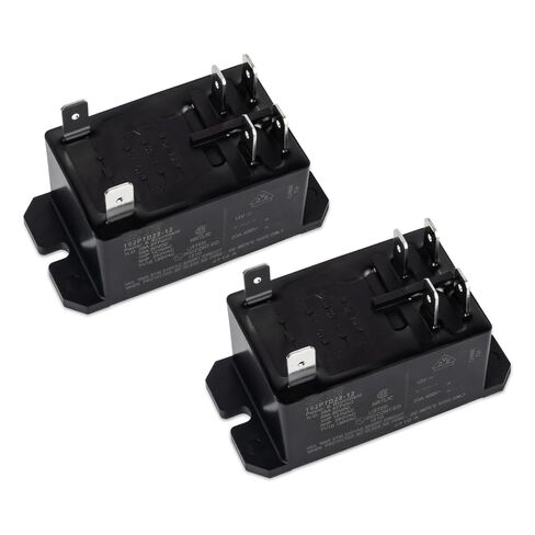 مرحل طاقة T92P7D22-12، مرحل تثبيت لوحة 12VDC 30A DPST-NO متوافق مع TE Connect ivity/Pot TER & Brum Field لأنظمة HVAC للسيارات والتحكم، عبوتان in Saudi Arabia