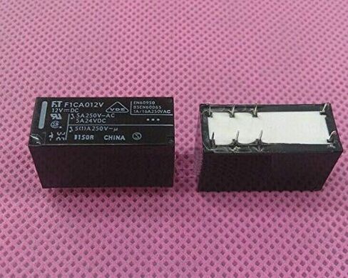 Relays  5pcs FTR F1CA012V 12VDC 12V Power Relay 8 pins 5A 250VAC 5A 24VDC New in Saudi Arabia