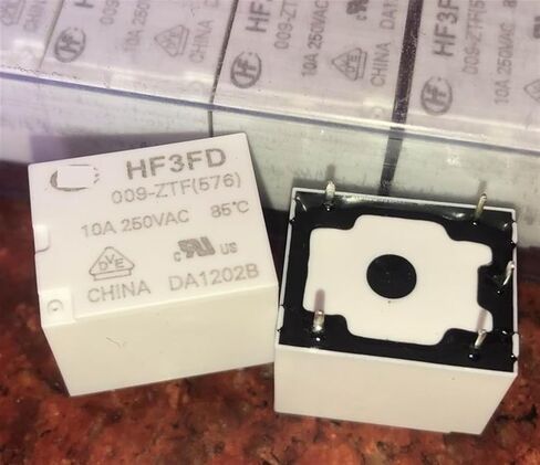HF3FD 009-ZTF(576) HF3FD 012-ZTF(088) HF3FD 018-ZST HF3FD 012-Z3F(576) (T73-1C-9V12V/18V-10A) تتابع 5 دبابيس 1 قطعة(HF3FD 012-Z3F(576)) in Saudi Arabia
