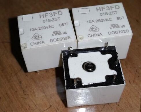 HF3FD 009-ZTF(576) HF3FD 012-ZTF(088) HF3FD 018-ZST HF3FD 012-Z3F(576) (T73-1C-9V12V/18V-10A) Relay 5 Pins 1Pcs(HF3FD 012-Z3F(576)) in Saudi Arabia