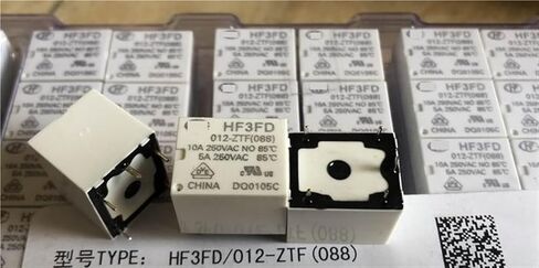 HF3FD 009-ZTF(576) HF3FD 012-ZTF(088) HF3FD 018-ZST HF3FD 012-Z3F(576) (T73-1C-9V12V/18V-10A) Relay 5 Pins 1Pcs(HF3FD 012-Z3F(576)) in Saudi Arabia