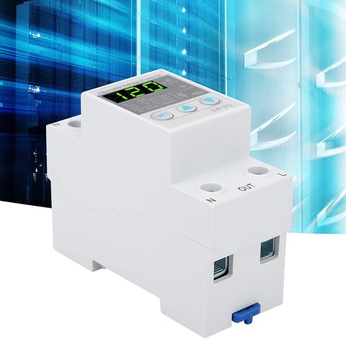 SVP-912 مرحل حماية الجهد الكهربي، جهاز حماية الجهد الكهربي القابل للتعديل 120 فولت تيار متردد، 40 أمبير مفتاح حماية إعادة الضبط التلقائي تحت الجهد، مفتاح إعادة الضبط التلقائي للاسترداد الذاتي in Saudi Arabia