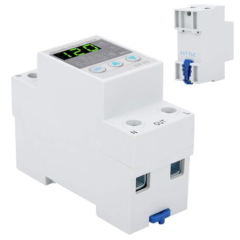 SVP-912 مرحل حماية الجهد الكهربي، جهاز حماية الجهد الكهربي القابل للتعديل 120 فولت تيار متردد، 40 أمبير مفتاح حماية إعادة الضبط التلقائي تحت الجهد، مفتاح إعادة الضبط التلقائي للاسترداد الذاتي in Saudi Arabia