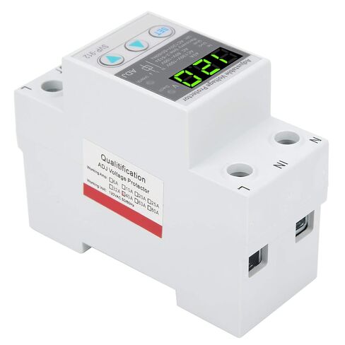 SVP-912 مرحل حماية الجهد الكهربي، جهاز حماية الجهد الكهربي القابل للتعديل 120 فولت تيار متردد، 40 أمبير مفتاح حماية إعادة الضبط التلقائي تحت الجهد، مفتاح إعادة الضبط التلقائي للاسترداد الذاتي in Saudi Arabia