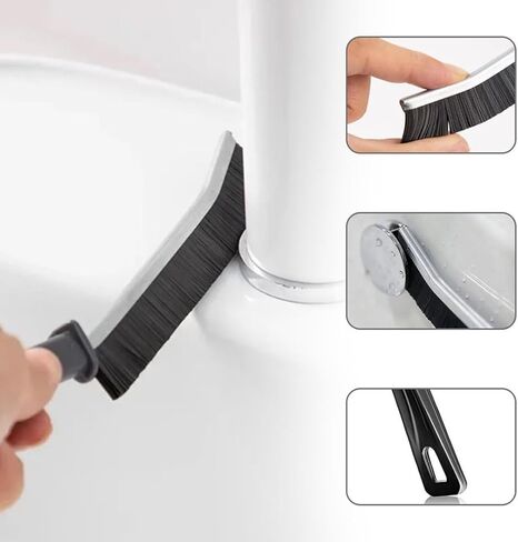 Crevice Cleaning Brush Set, Multifunctional Hard Bristle Brushes, Bathroom, Toilet, Kitchen Sink Dead Corner, Window Gap, Floor Brush, Sink, Cup (8pcs) in Saudi Arabia