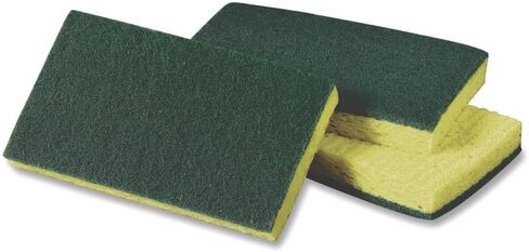 Scotch-Brite Professional Medium-Duty Scrubbing Sponge, 3 1/2 x 6 1/4, 10/Pack in Saudi Arabia