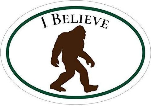 Sasquatch Bigfoot Vinyl Sticker - Bigfoot Bumper Sticker - Sasquatch Sticker - Sasquatch Decal - Perfect Bigfoot Gift - Made in the USA Size: 4.7 x 3.3 inch c in Saudi Arabia