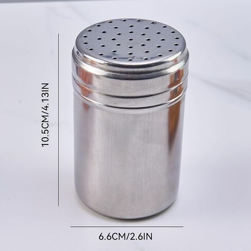 Metal Salt and Pepper Shakers - 1pc Stainless Steel Shaker in Saudi Arabia