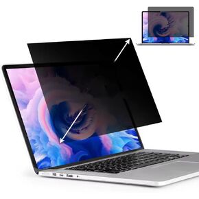 LILIONGTH Privacy Screen Compatible with MacBook Pro16 Inch (2021-2023, M1, M2, M3), Laptop Privacy Filter Shield and Anti-Blue Light Protector (Model: A2485, A2780, A2991)