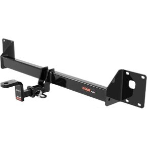 CURT 114223 Class 1 Trailer Hitch with Ball Mount, 1-1/4-In Receiver, Fits Select Volkswagen Golf Alltrack, SportWagen