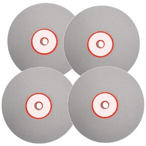 4Pcs Diamond Polishing Disc 600 800 1200 3000 Grit 6IN Flat Lap Grinding Wheel Lapping Grinding Disc Tool