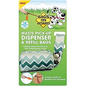 Fashion Dispenser and Refill Bags, Chevron
