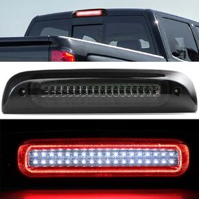 LED 3rd Third Brake Light assembly Compatible with 2014-2019 Chevy Silverado GMC Sierra 1500 2500HD 3500HD accessories High Mount Stop Light Roof Cargo Lamp Pickup Truck Brake Light