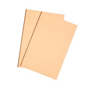 PATIKIL Copper PCB Board, 2Pcs 20x30cm Double Sided Copper Clad Circuit Board Laminate Blank PCB Copper Pads Prototype Board 1MM Thickness Fiberglass
