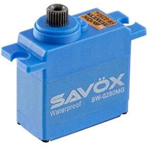 Savox SW-0250MGP - SW-0250MG Waterproof Micro Digital Servo, 0.11sec / 69oz
