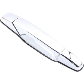 Front Rear Left & Right Exterior Door Handle Compatible with 2007-2013 Silverado Suburban Tahoe Avalanche Sierra Yukon Cadillac Escalade, Replaces# Outside Door Handle Black