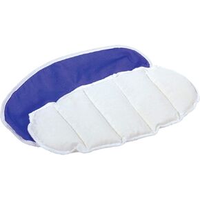 Thermi Paq Reusable Heat Pad for Back Pain - Moist Heat Lower Back Pain Relief Wrap, Shoulder Pain, Neck Pain, Ankle, Knee and Hip Pain Relief,Blue,1 Count (Pack of 1)